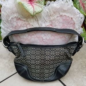 Coach Authentic Jacquard Mini Hobo